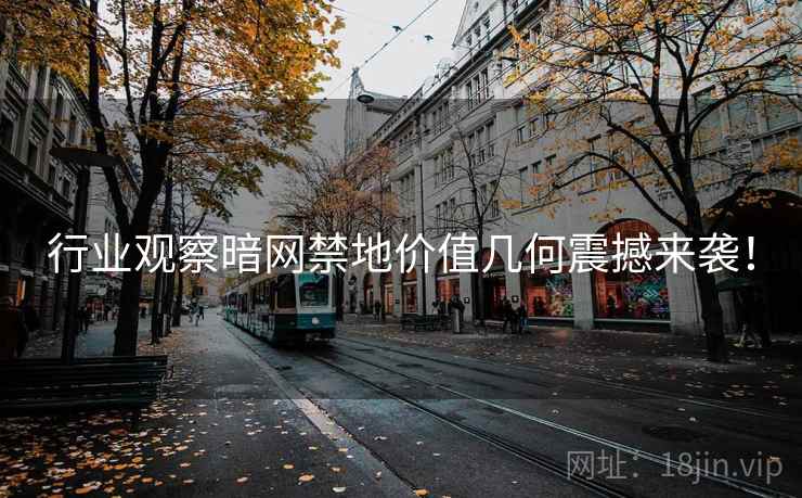行业观察暗网禁地价值几何震撼来袭！